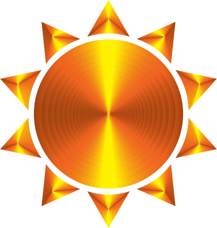 sun with no background