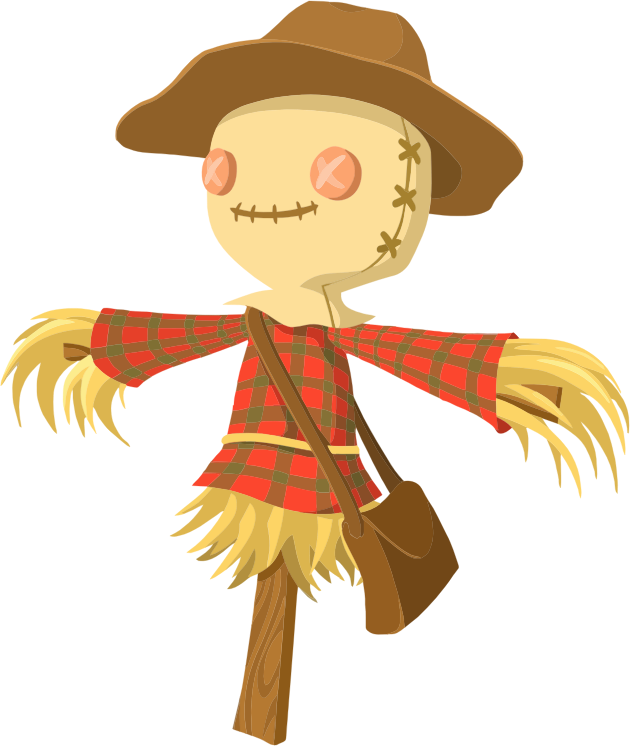 Cartoon Scarecrow