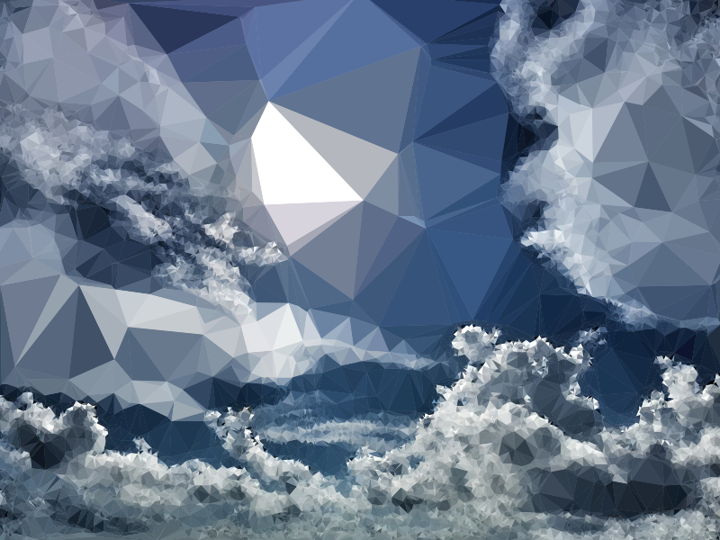 Low Poly Cloudscape