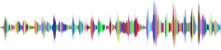 RGB Sound Wave No Background