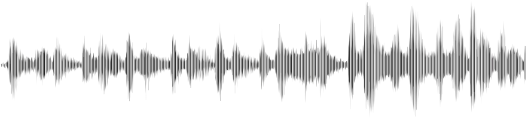 Monochrome Sound Wave