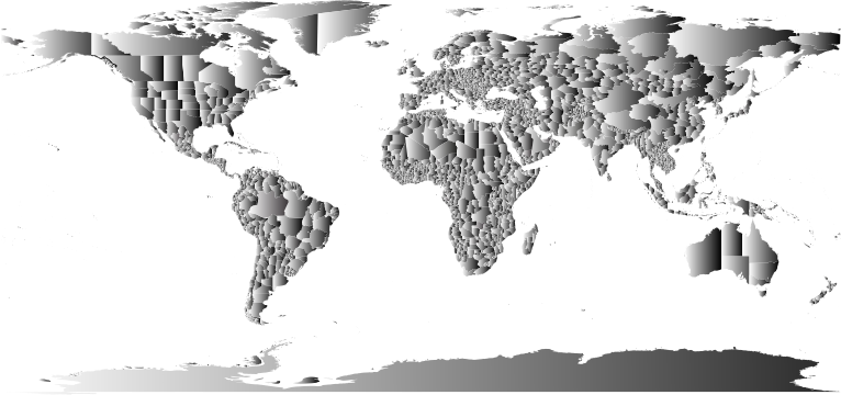 Colorful World Map 3