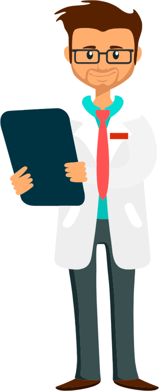 Doctor Holding Clipboard