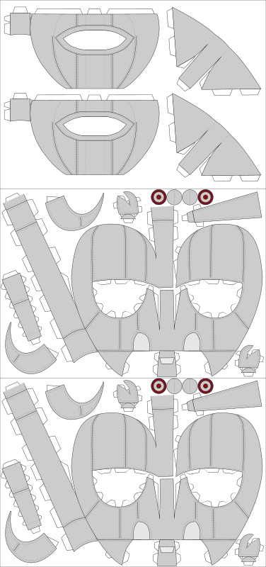 The Division Bell PaperCraft (full)