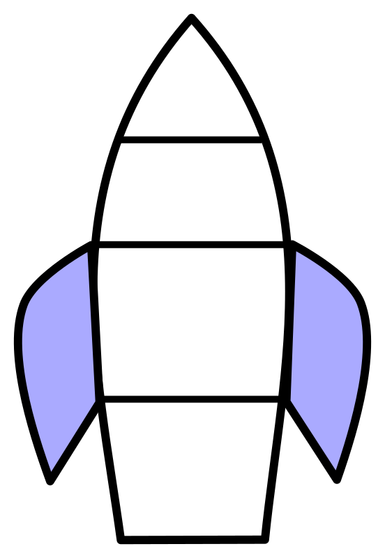 Rockect as Clip Art