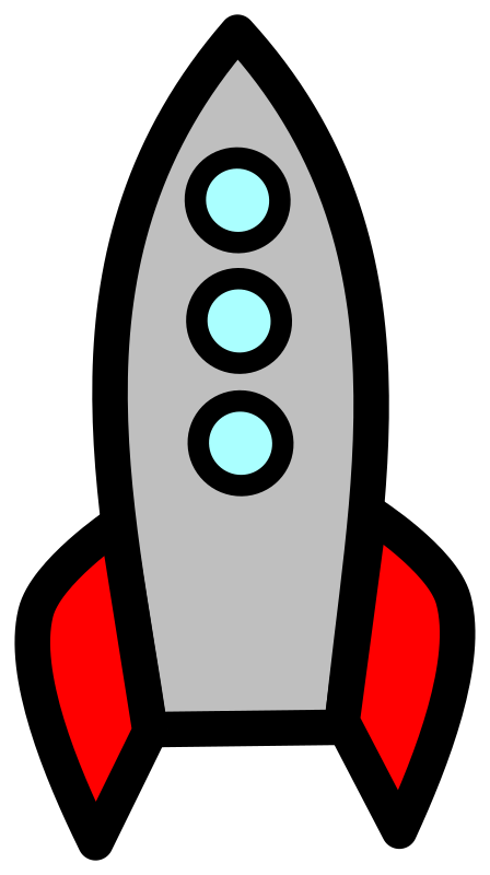 Rocket Ship as Clip Art