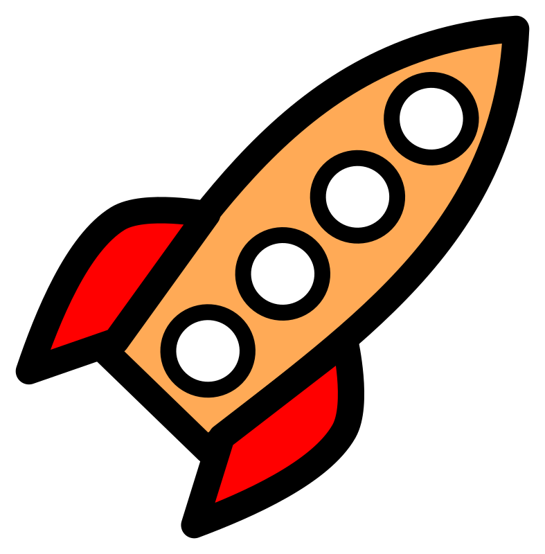 nasa rockets clip art