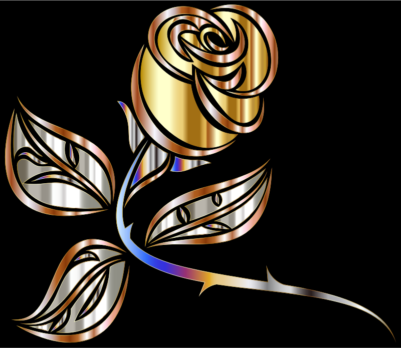 Stylized Rose Extended 2