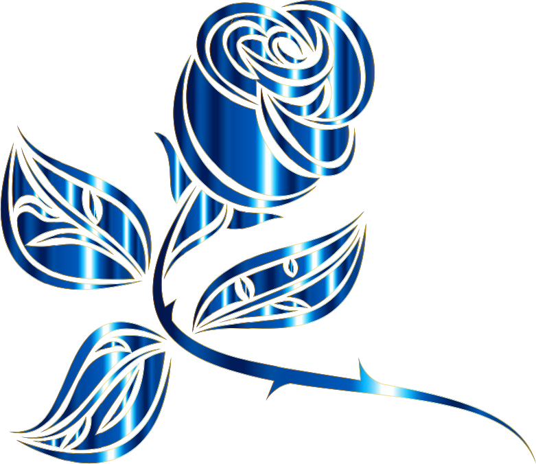 Stylized Rose Extended 5 Minus Background