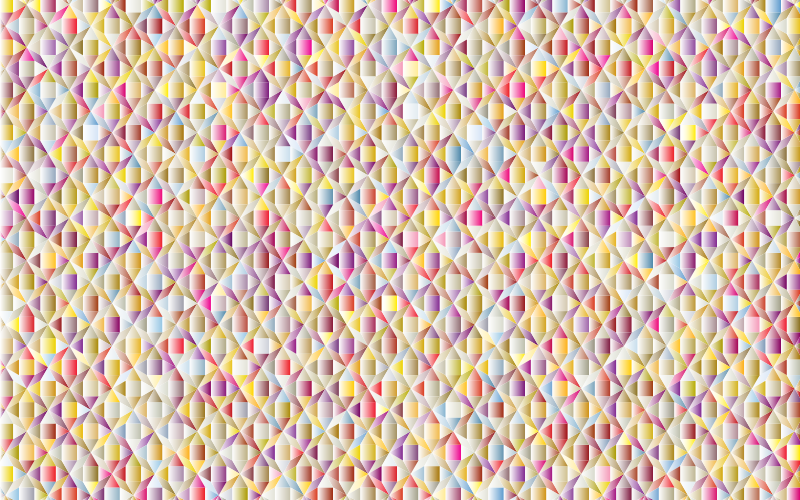 Prismatic Geometric Pattern 8