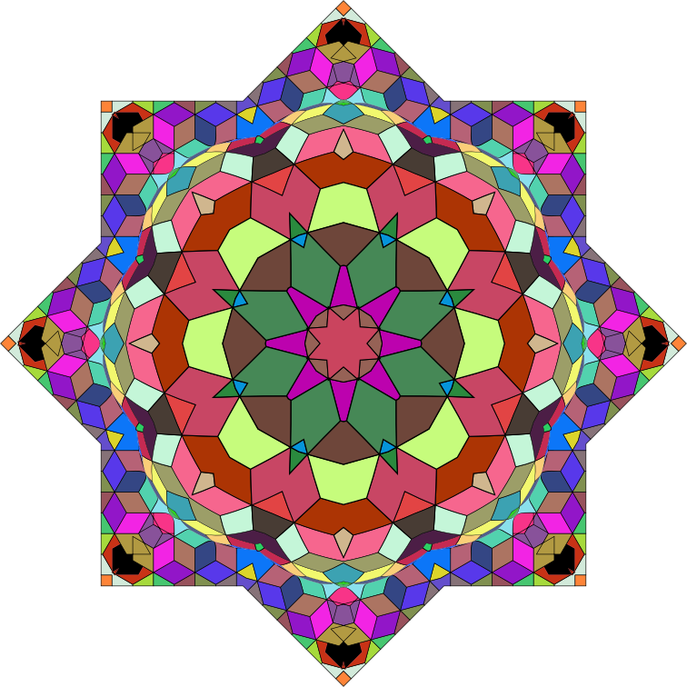 Prismatic Geometric Star