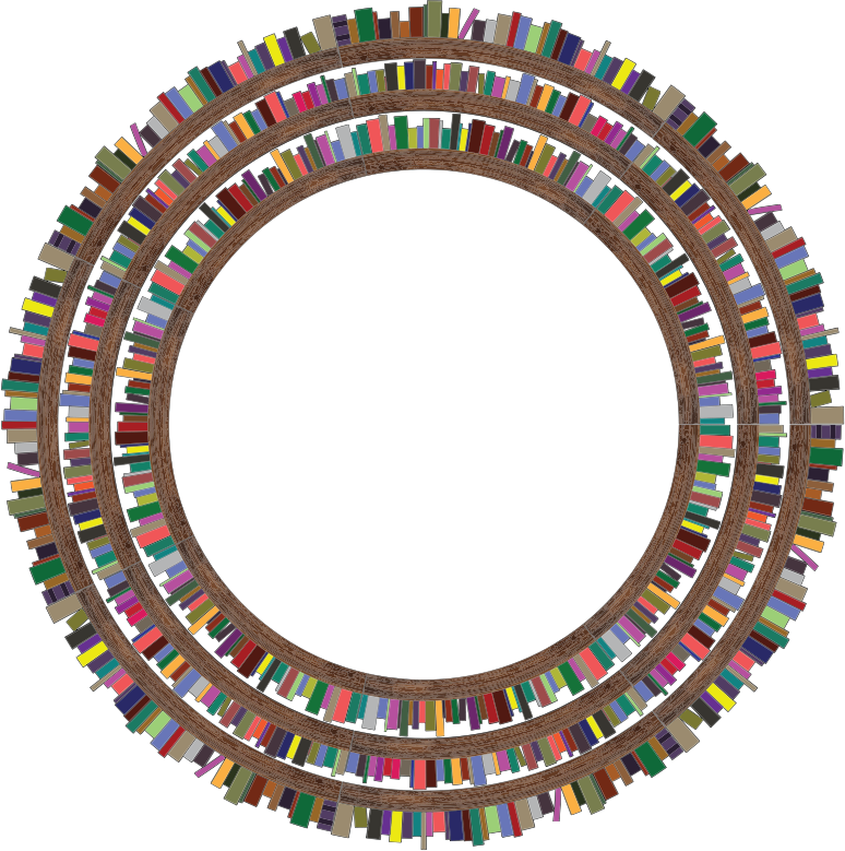 Radial Bookshelves