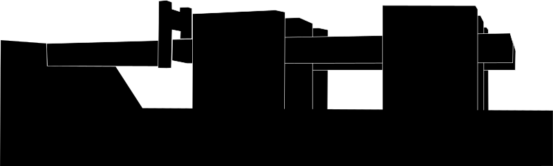 Schiffshebewerk Scharnebeck Kontur