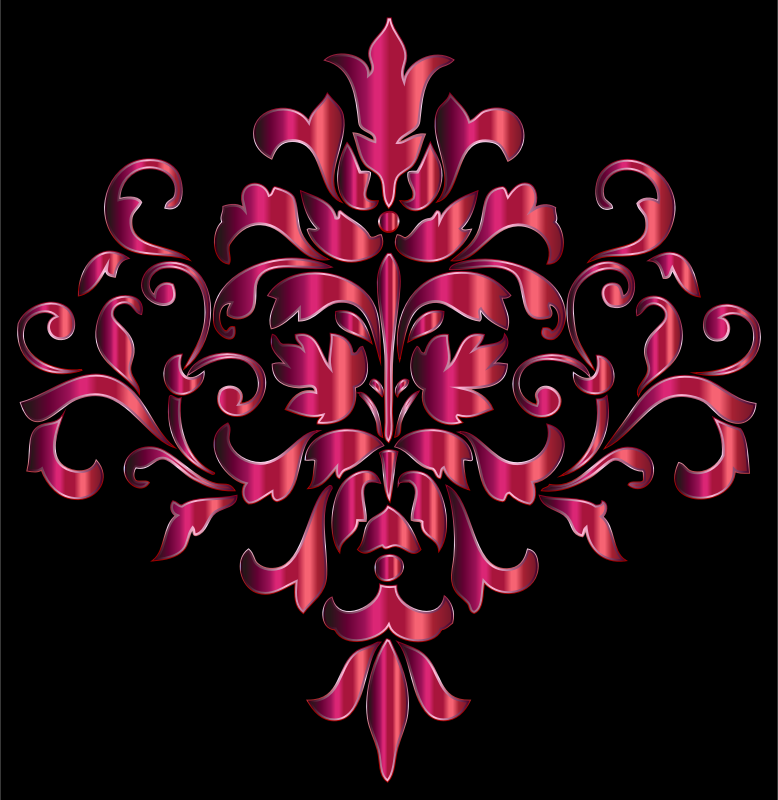 Festive Damask Design 2