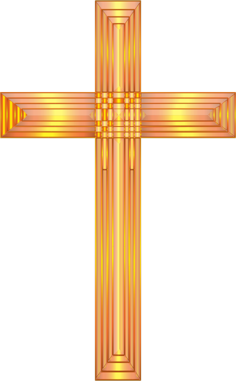 Golden Cross No Background