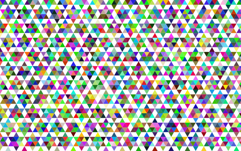 Prismatic Geometric Pattern