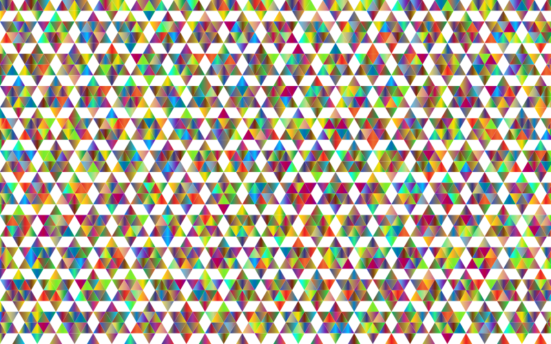 Prismatic Geometric Pattern Variation 2