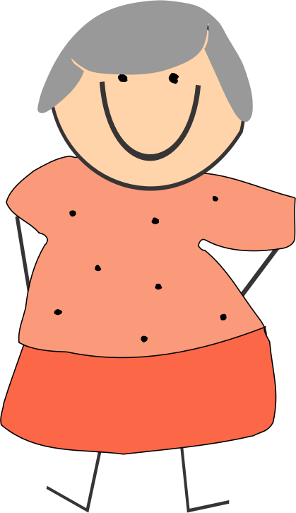 grandma clipart