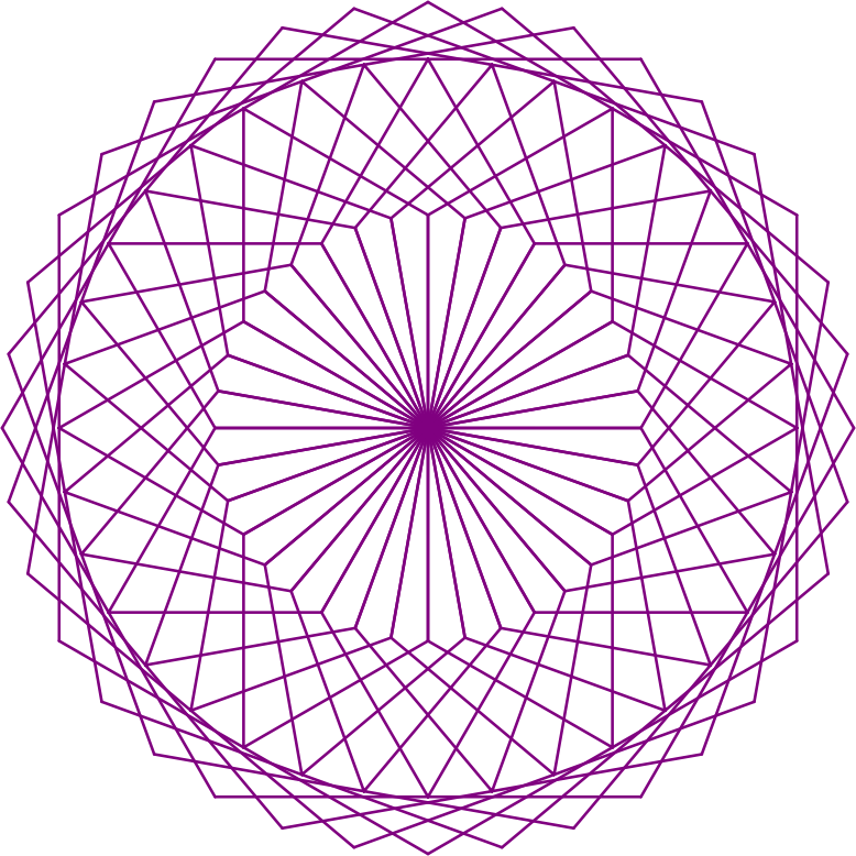 Animated Hexagonal Design
