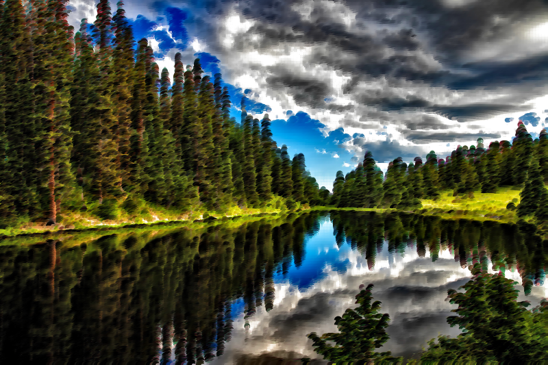 Surreal Lake Irene Colorado