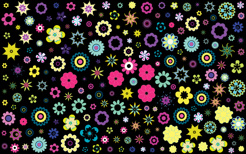 Colorful Floral Background