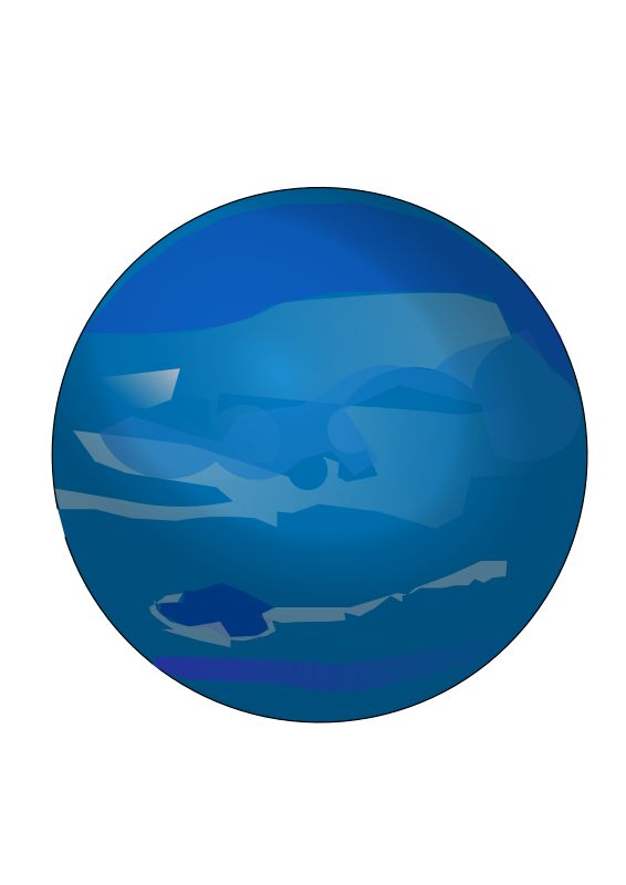 neptune planet - Openclipart