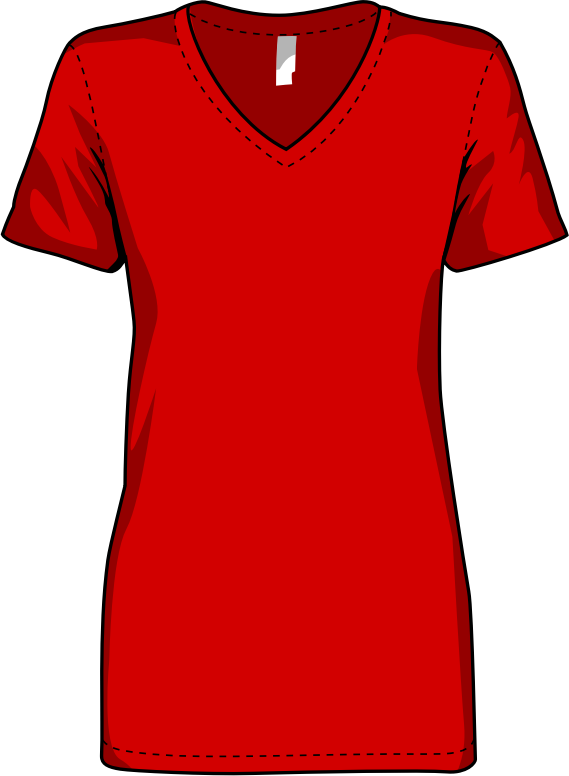 women shirt clipart