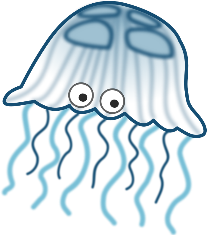 cartoon jellyfish