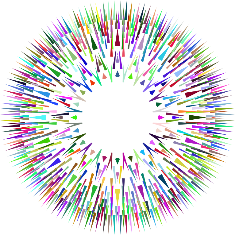 Prismatic Spiky Frame