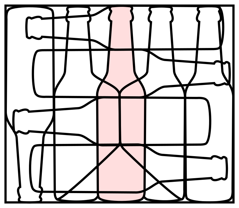 puzzle picture bottle