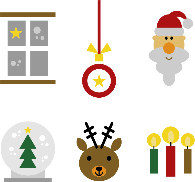 Festive Christmas Icons