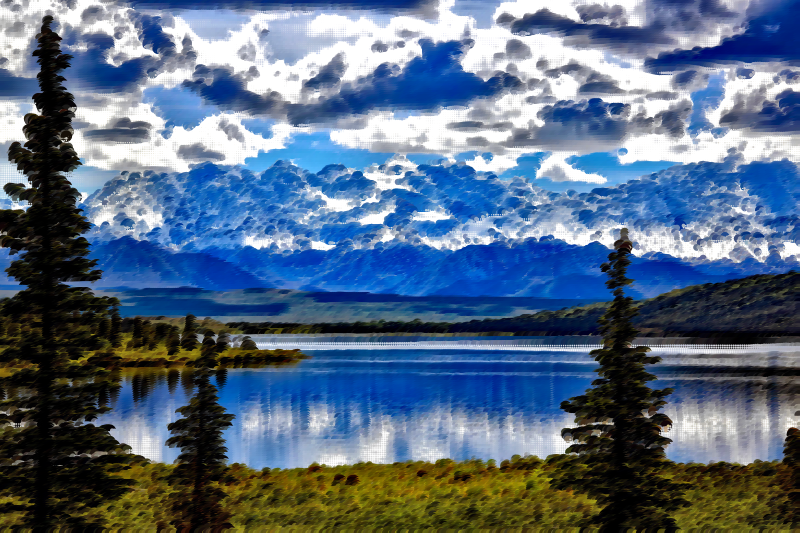 Surreal Denali National Park