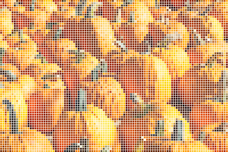 Pumpkin Patch Mosaic