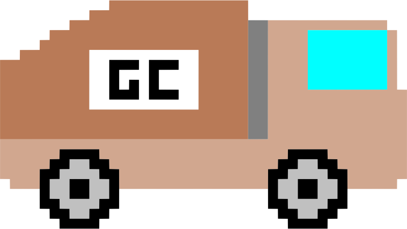 Pixel art truck 3