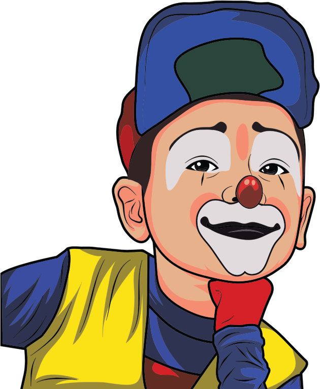 Clown Illustration 2