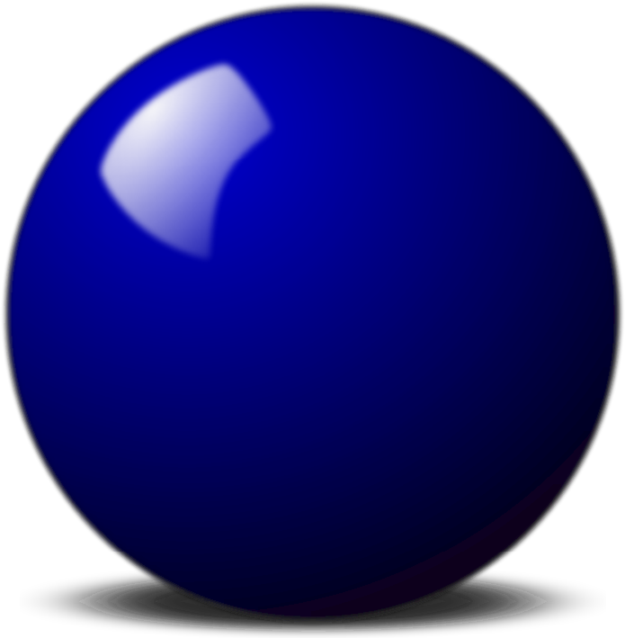 blue sphere png