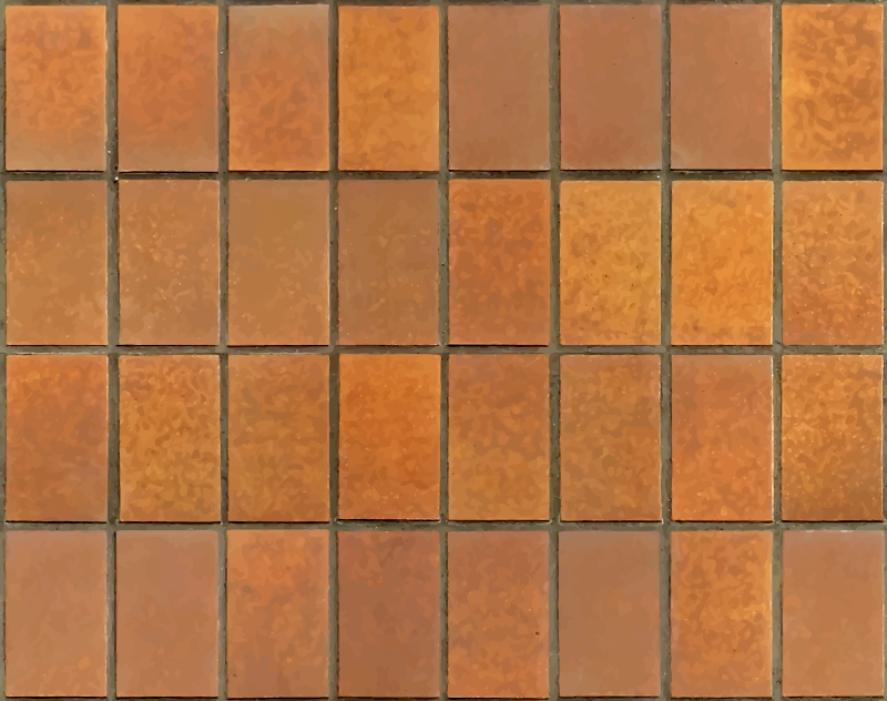 Brown tiles