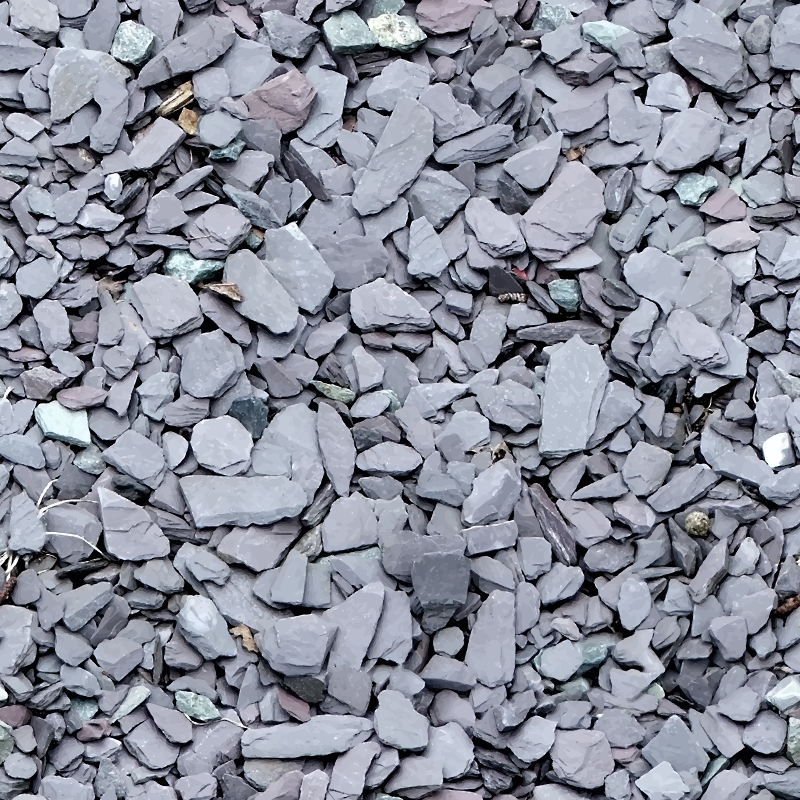 Slate chips