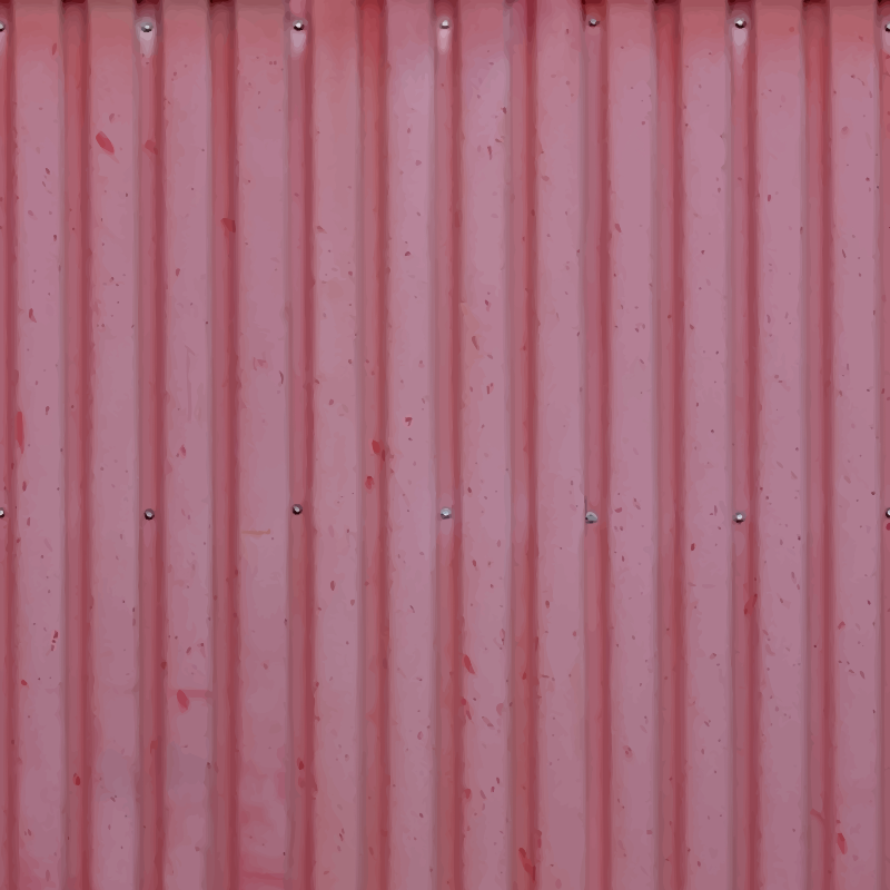 Corrugated iron