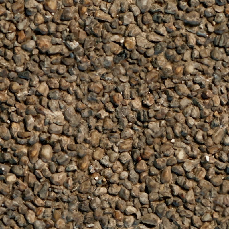 Cemented stones