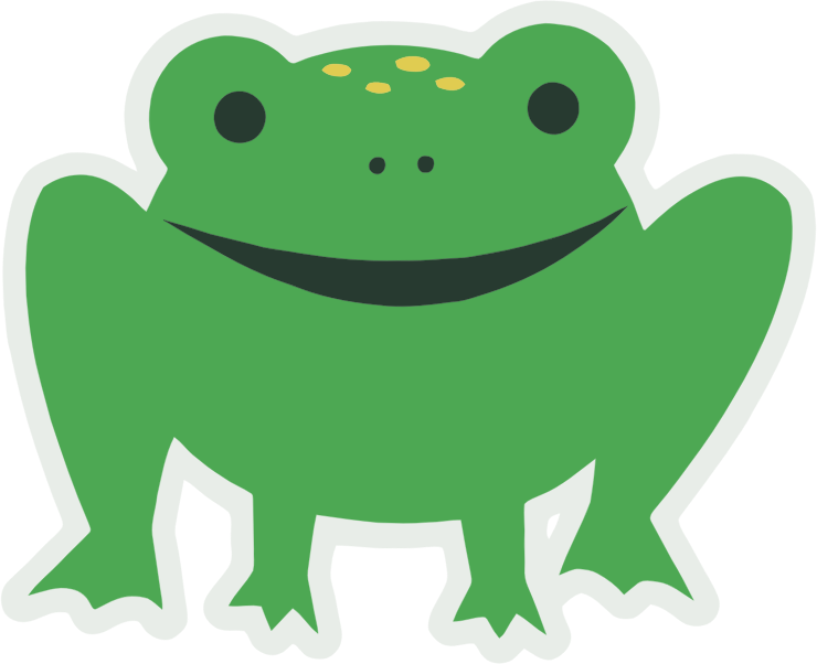 Cartoony Frog