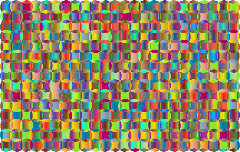 Prismatic Basic Pattern 2 Variation 2 - Openclipart