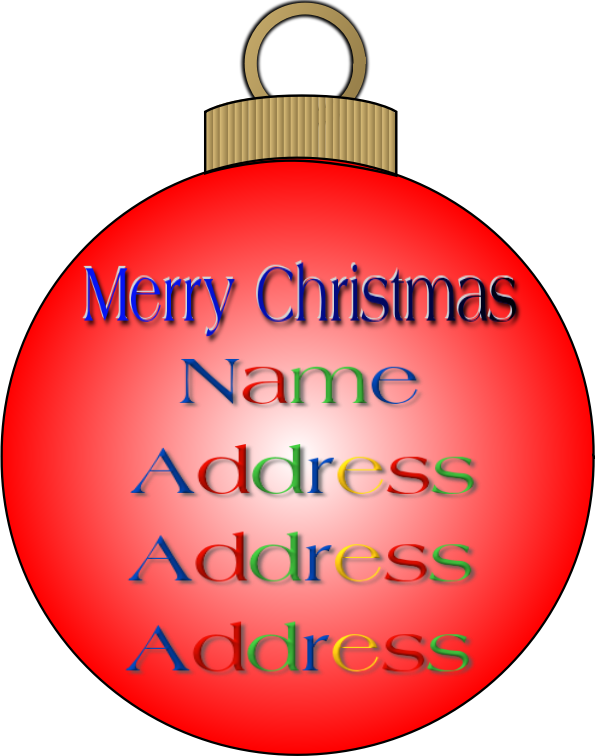 Address Lable