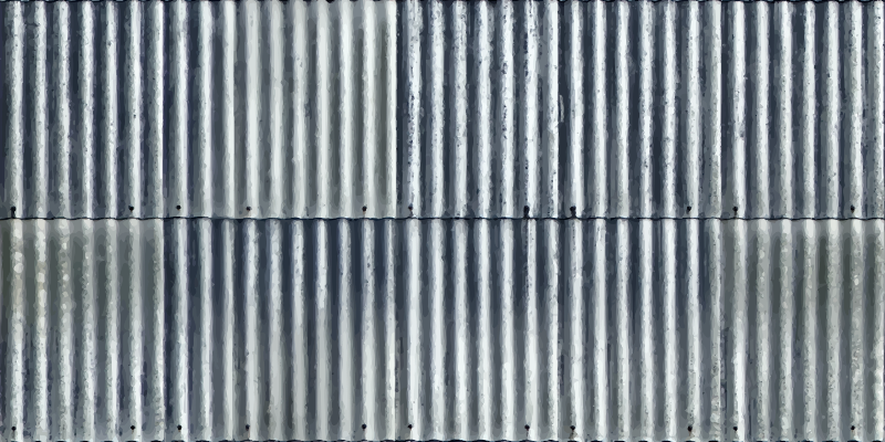 Corrugated metal 7