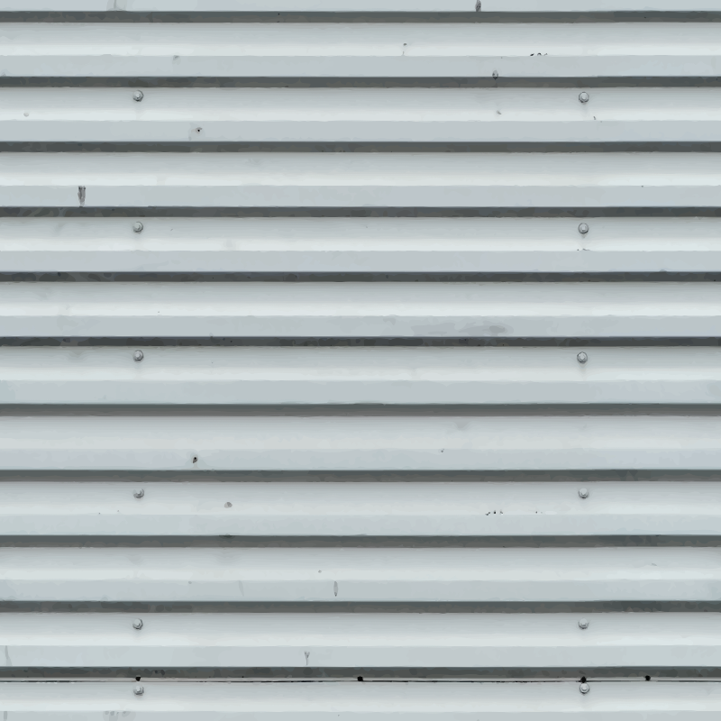 Corrugated metal 10