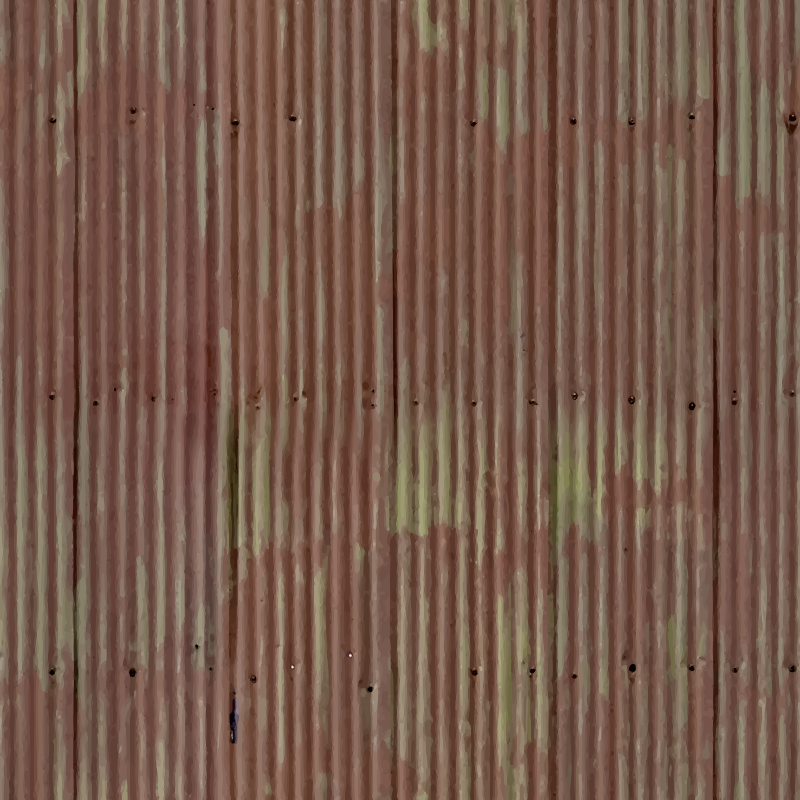 Corrugated metal 12