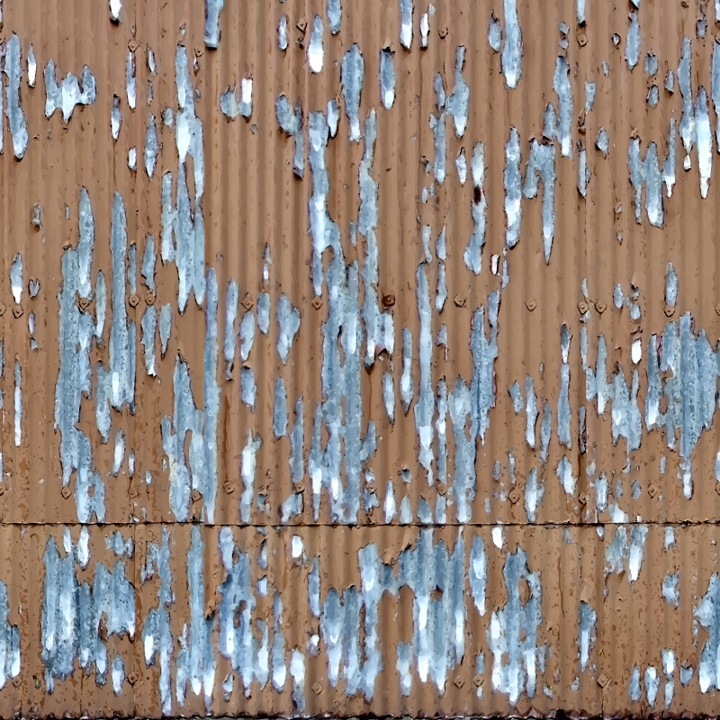 Corrugated metal 13