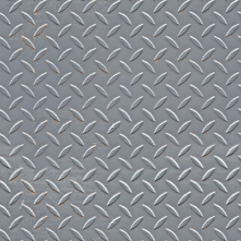 Patterned metal plate 2