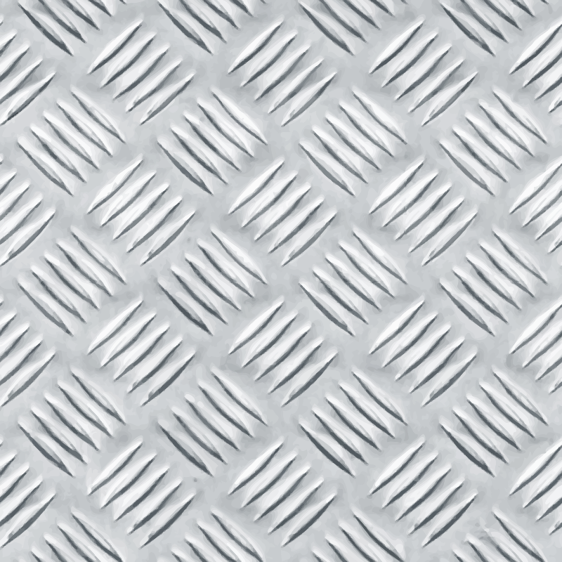 Patterned metal plate 6