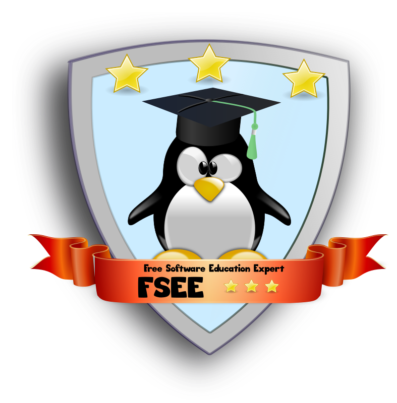 Free Software Education Expert Bagde